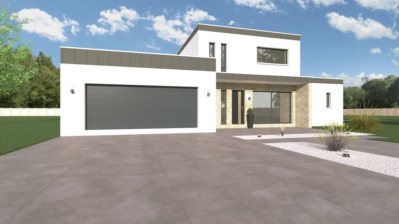 Maison modulaire contemporaine