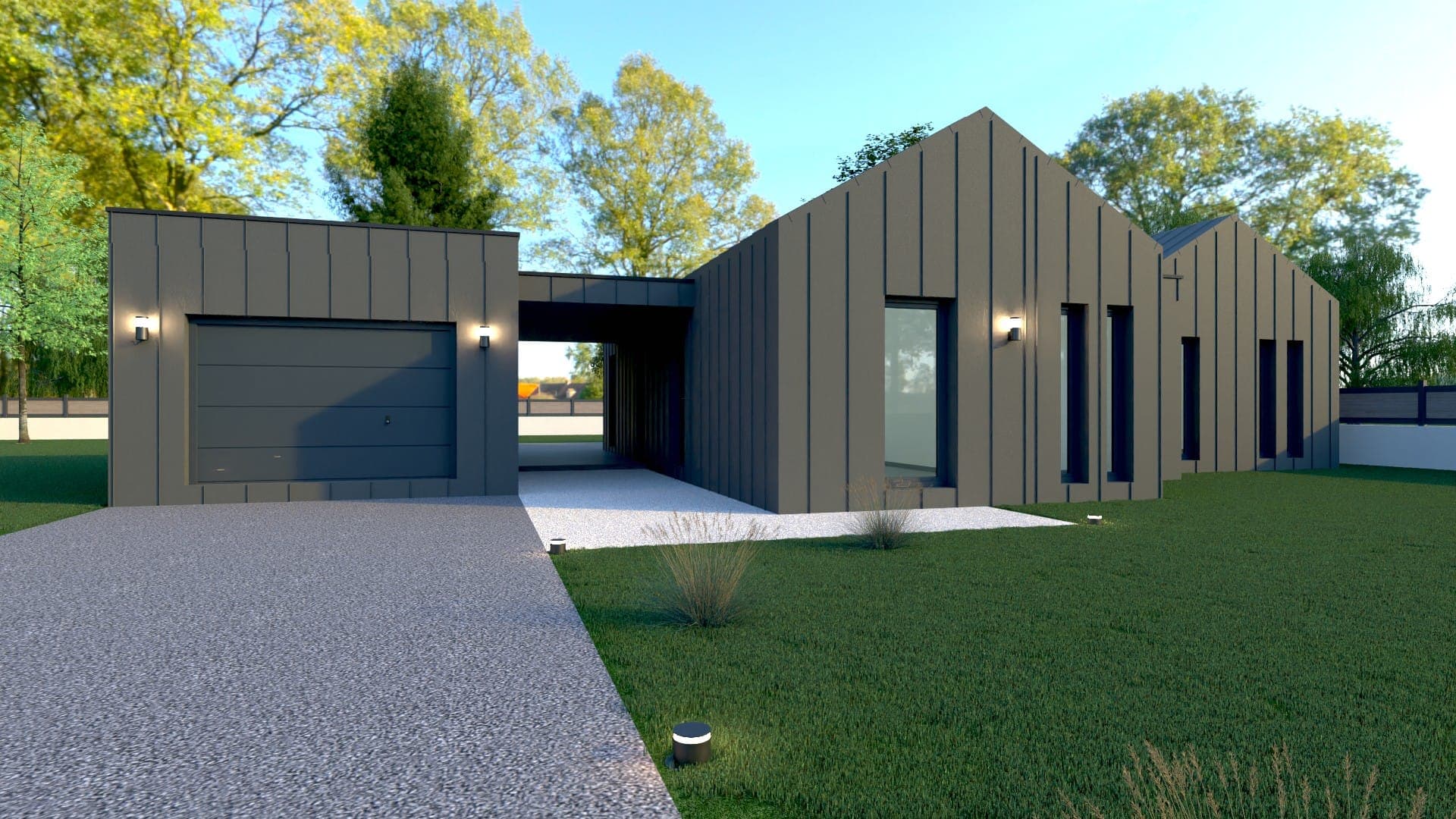 Maison container — Création Bâtiment