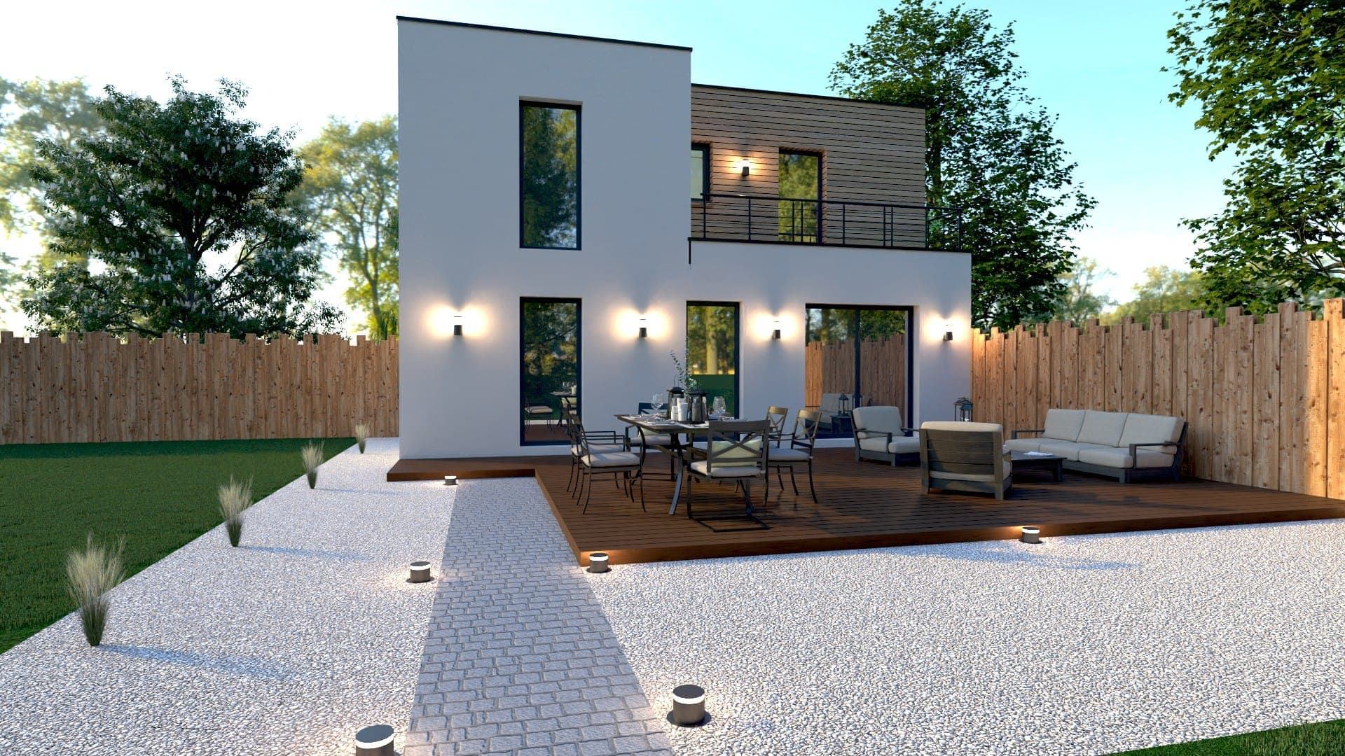 X MOD 018 — Maison modulaire — vue 1