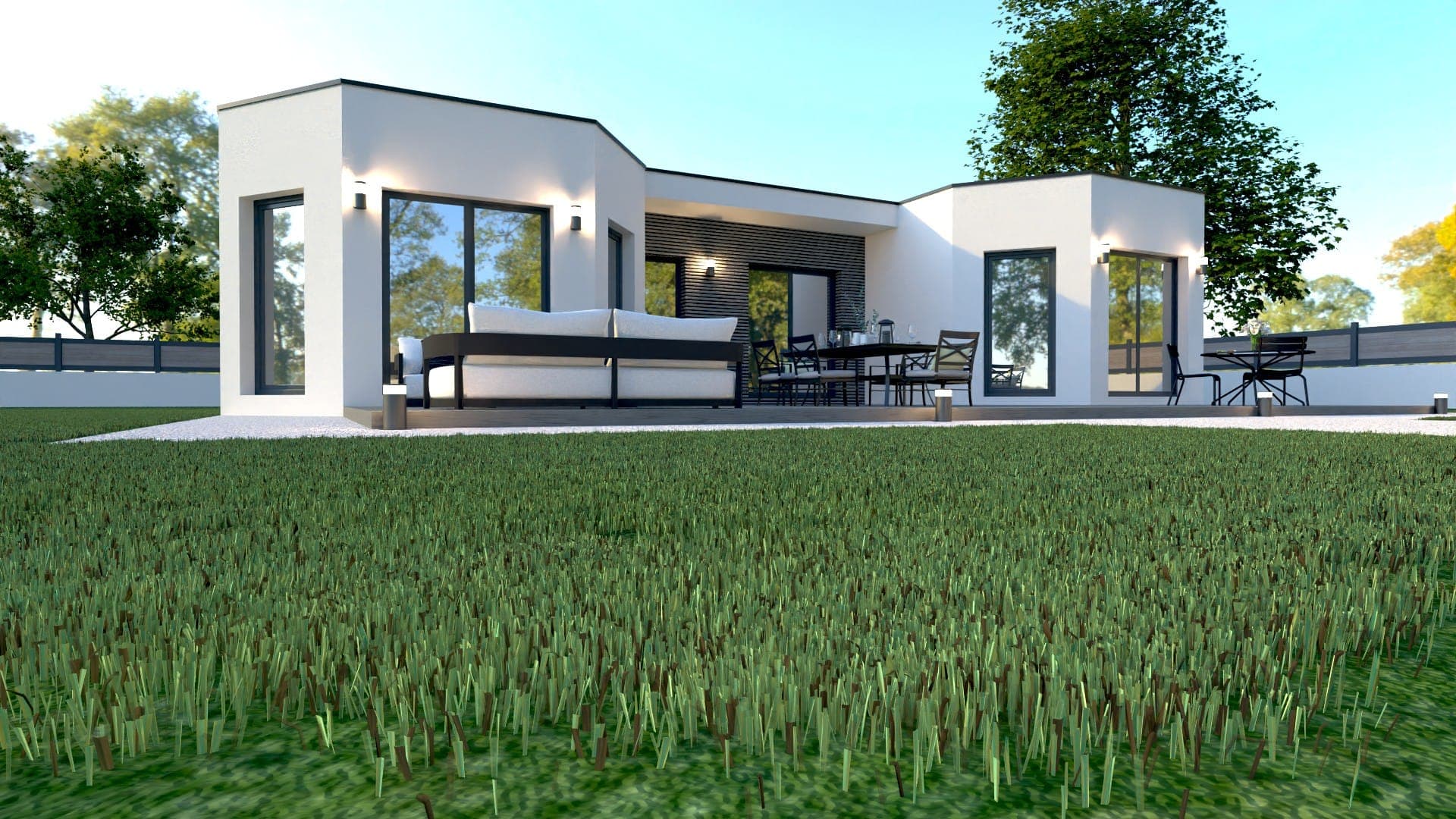 Studio de jardin — Création Bâtiment