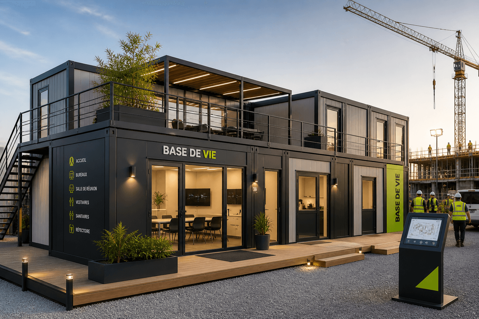 Base de Vie de Chantier : guide pratique professionnels